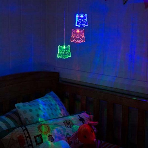 Soft baby night light with timer